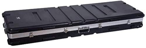 Crossrock 88/76-Key Hard Shell Keyboard Case with Wheels