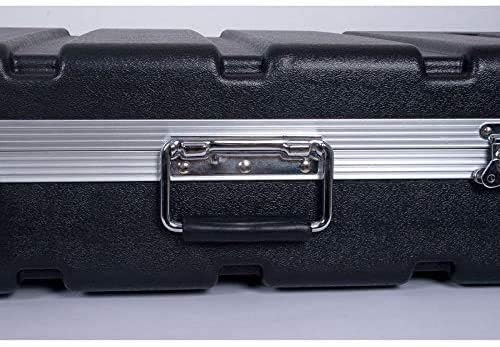 Crossrock 88/76-Key Hard Shell Keyboard Case with Wheels
