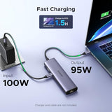 UGREEN Revodok 6-in-1 USB-C Hub with Gigabit Ethernet