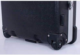 Crossrock 88/76-Key Hard Shell Keyboard Case with Wheels