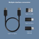 USB-C Travel Adapter Kit with SIM Storage & Phone Stand