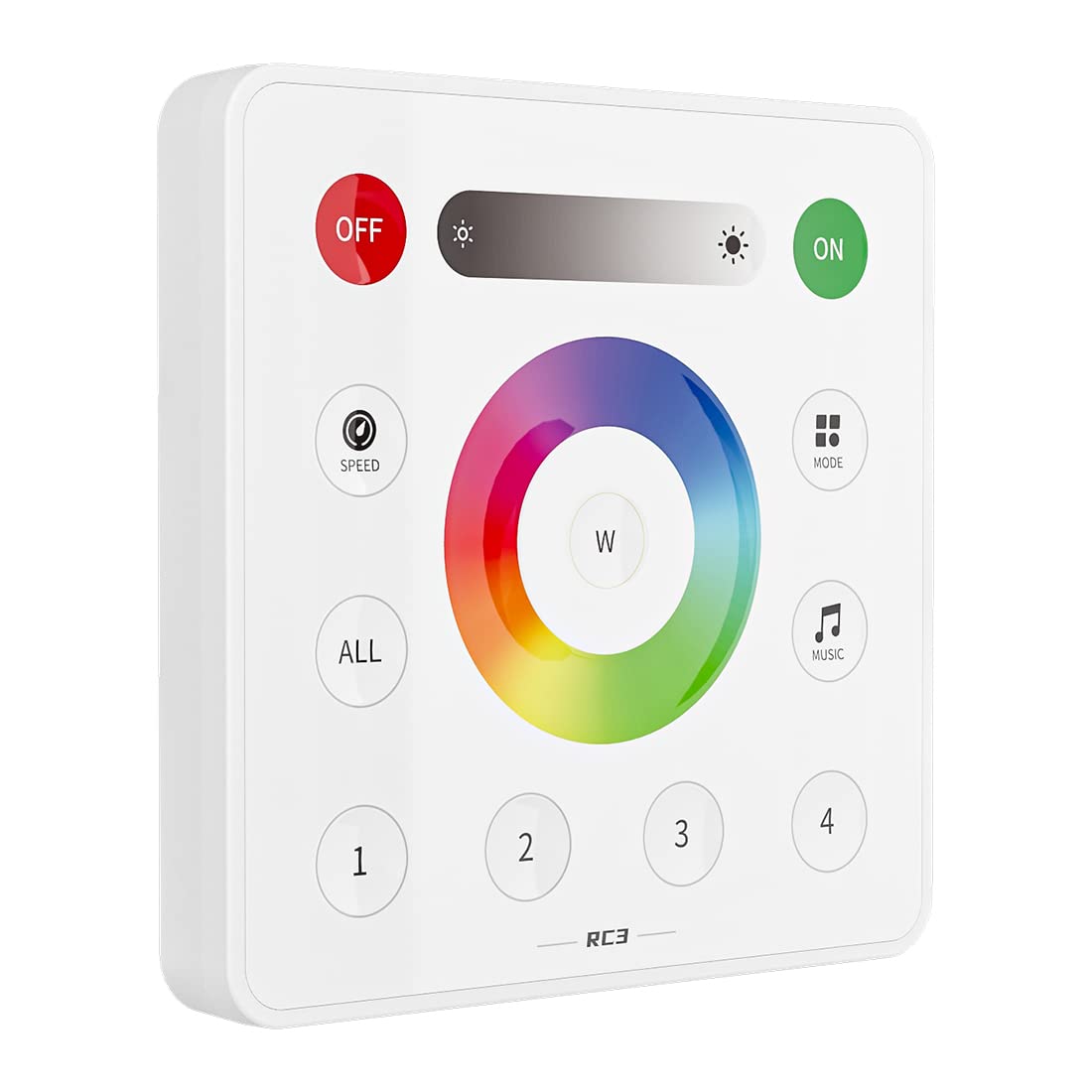 BTF-LIGHTING SPI PWM LED Controller with 4-Zone RF Remote