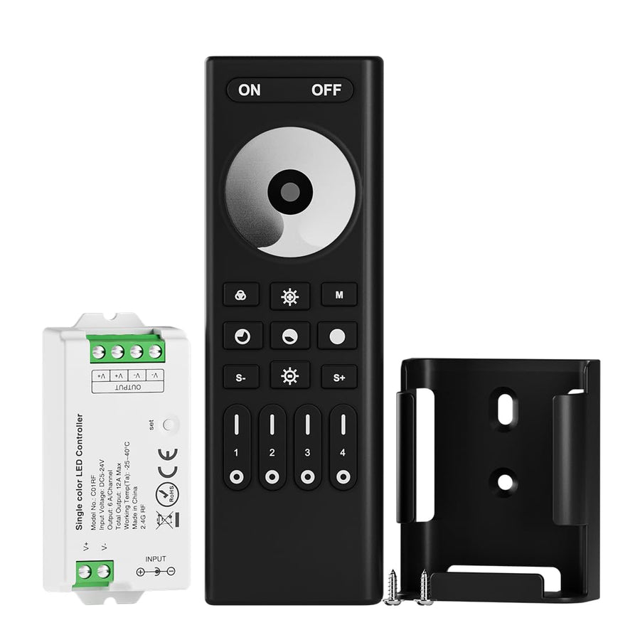 BTF-LIGHTING RF Remote Controller Kit for LED Strip Lights