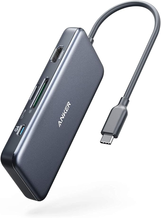 Anker USB-C Laptop Docking Station with Multiport Connectivity