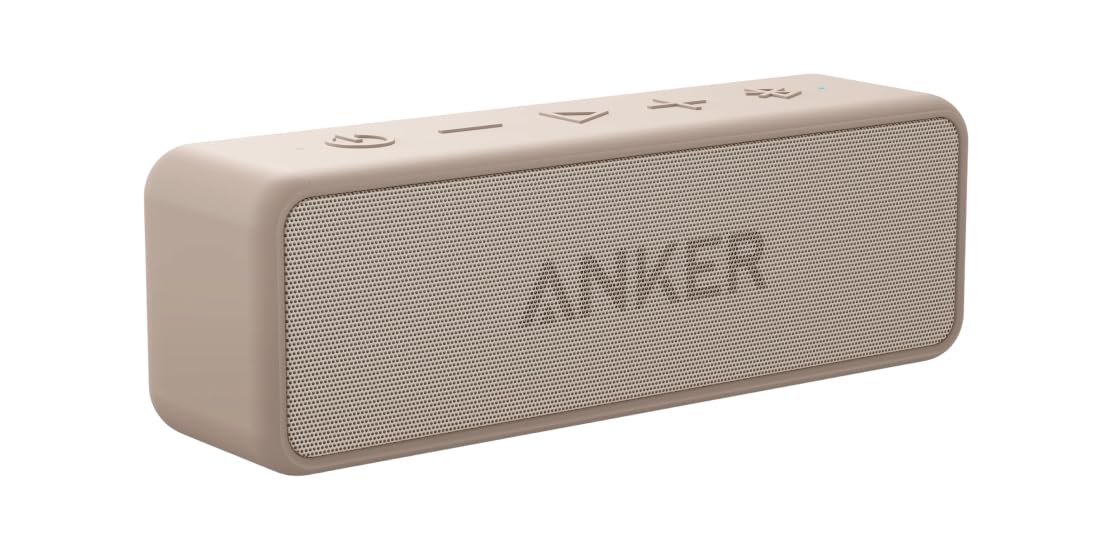 Anker Portable Bluetooth Speaker with Powerful Stereo Sound