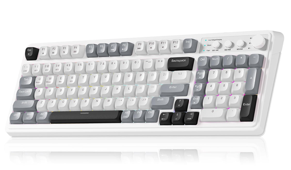 AULA S99 Backlit Gaming Keyboard with Full Number Pad
