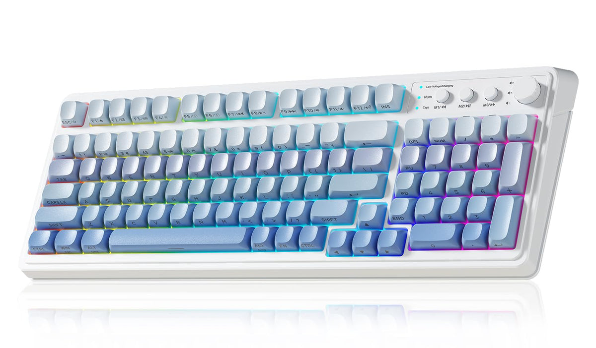 AULA S99 Backlit Gaming Keyboard with Full Number Pad