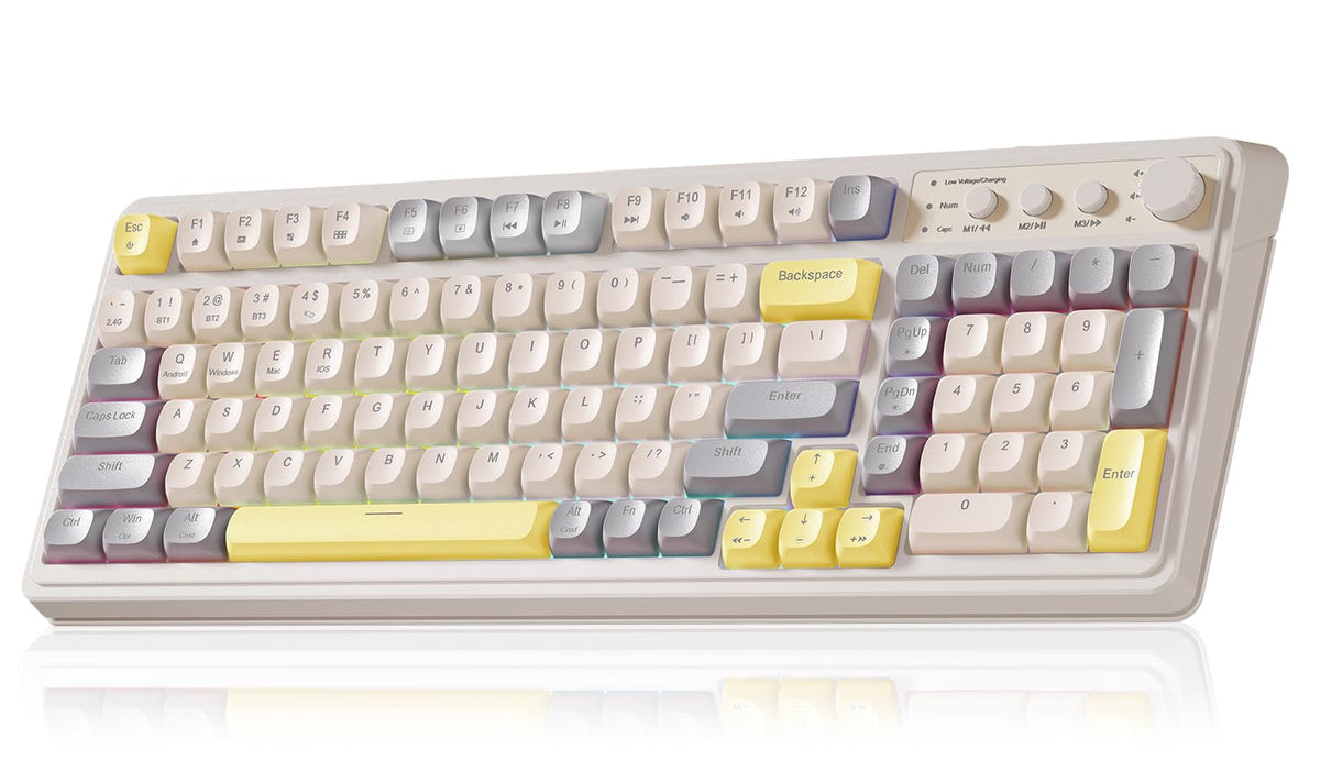 AULA S99 Backlit Gaming Keyboard with Full Number Pad