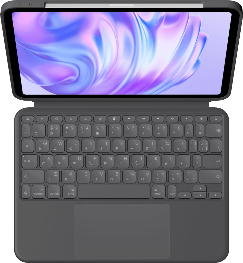 Logitech Combo Touch Backlit Keyboard Case with Trackpad