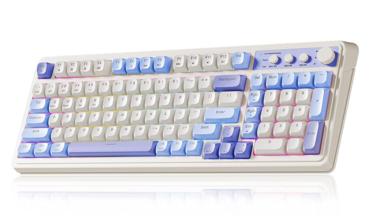 AULA S99 Backlit Gaming Keyboard with Full Number Pad