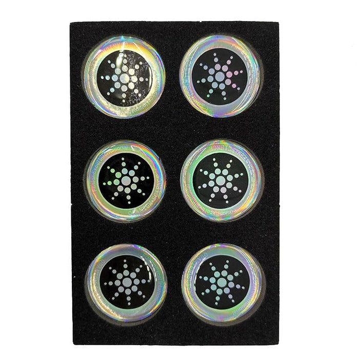 6-Pack EMF Protection Stickers for Phones, Tablets & Laptops