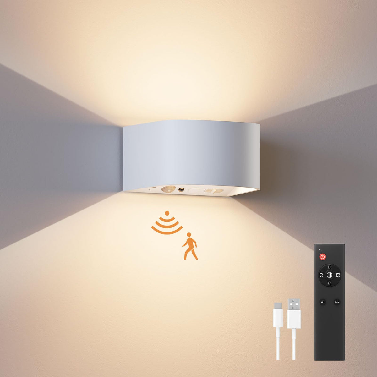 FULEN Rechargeable Motion Sensor Wireless Wall Light