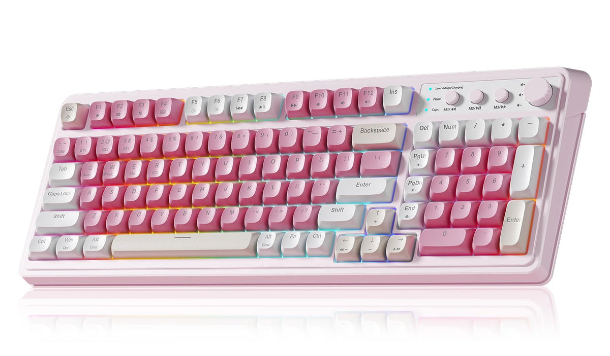 AULA S99 Backlit Gaming Keyboard with Full Number Pad