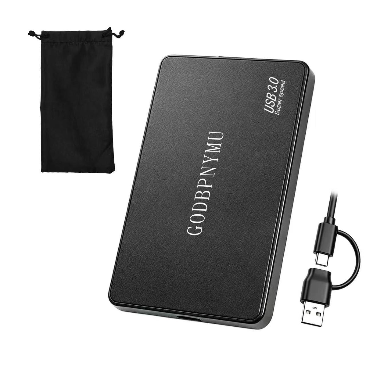 GODBPNYMU Portable External HDD Storage Drive
