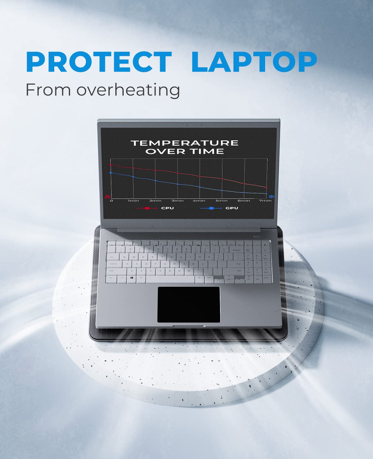 Havit HV-F2056 Slim Laptop Cooling Pad with 3 Fans
