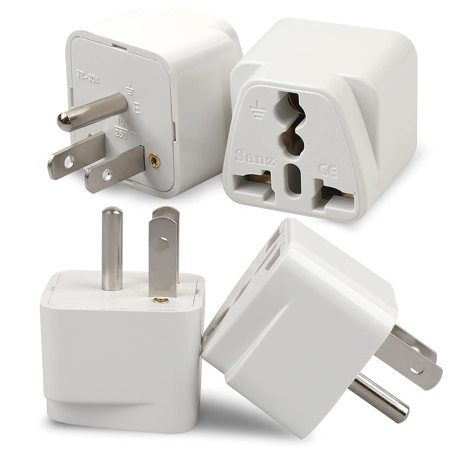 Universal UK & Europe to US Travel Plug Adapter
