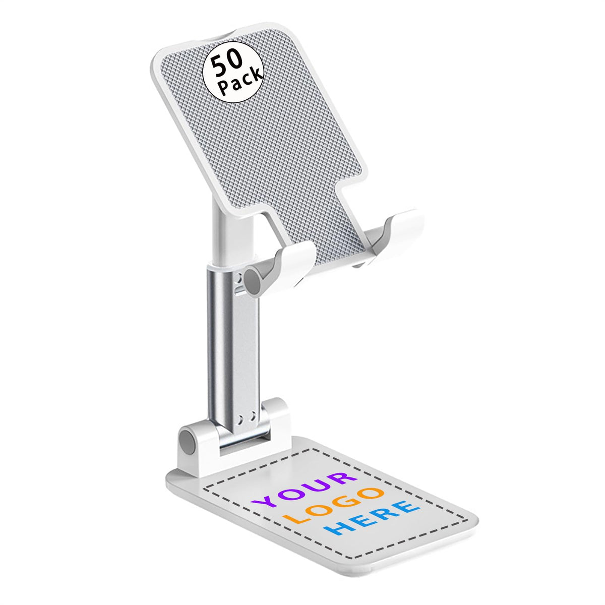 Relten 50-Pack Adjustable Phone & Tablet Desk Stands