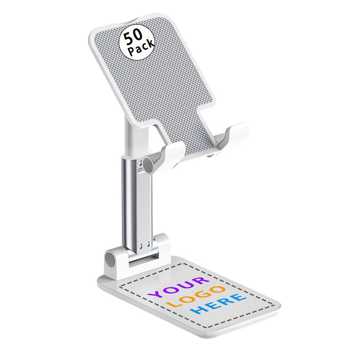 Relten 50-Pack Adjustable Phone & Tablet Desk Stands