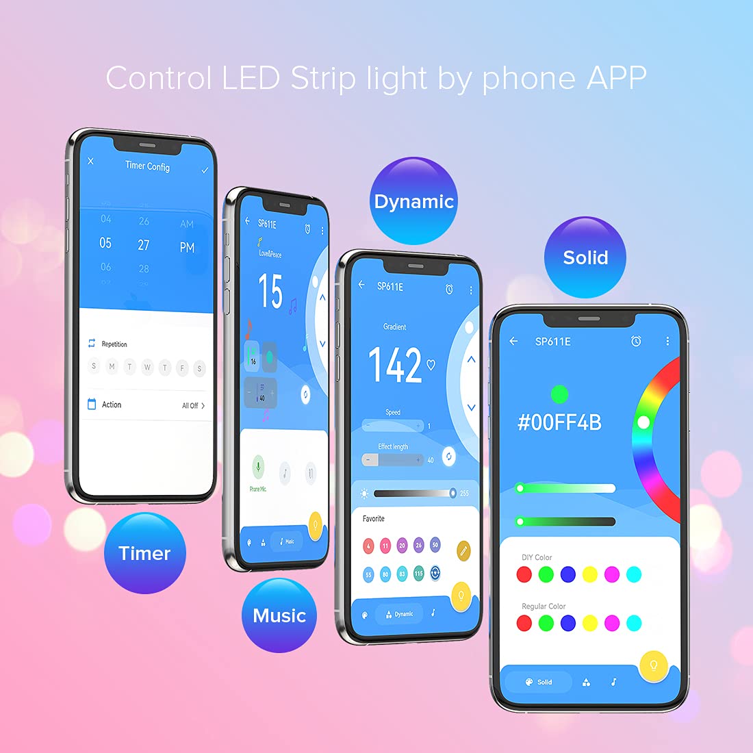 BTF-LIGHTING SP Series Controllers for LED Strip Lights