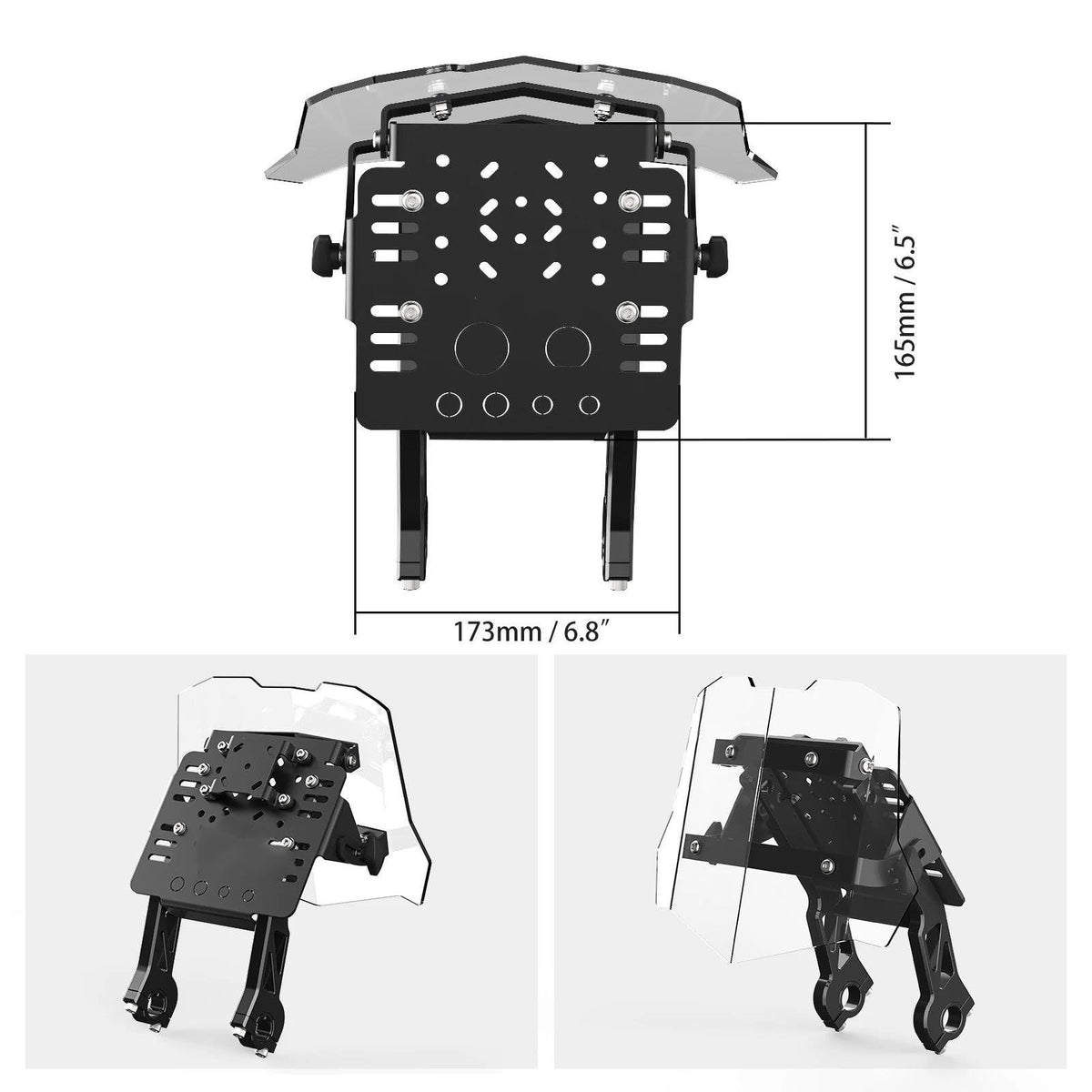 NFGFNBZBFA Motorcycle Phone Mount Bracket for 125/430 RR