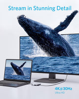 Anker USB-C Laptop Docking Station with Multiport Connectivity