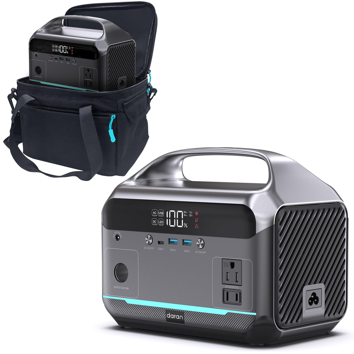 DARAN Portable Power Station & High-Capacity Power Bank