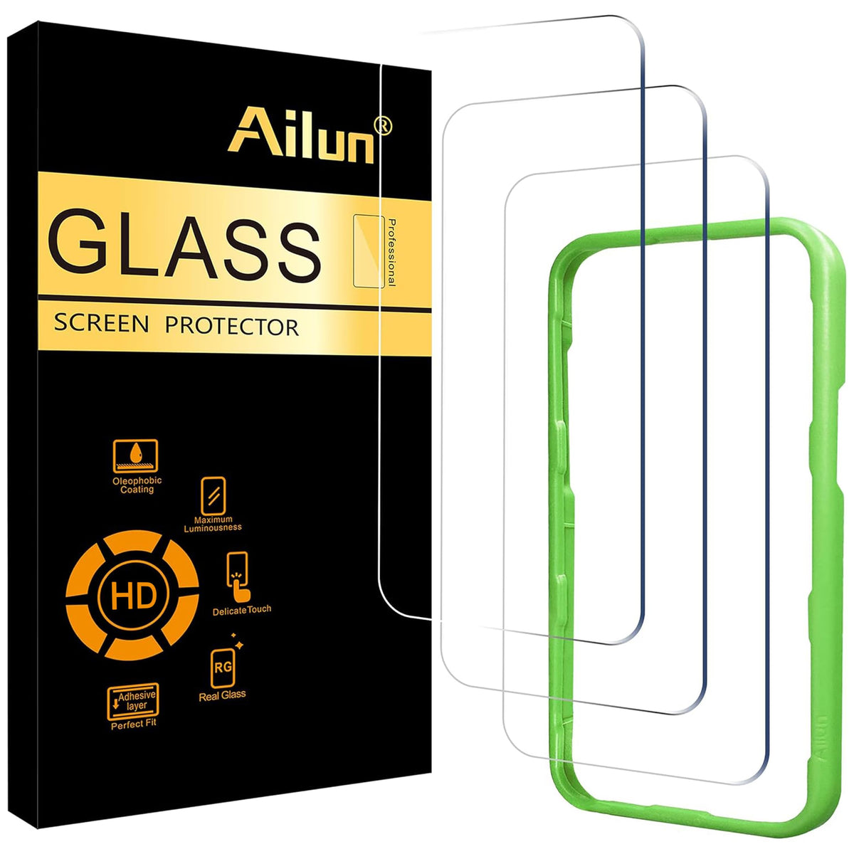Ailun Tempered Glass Screen Protector for iPhone Series