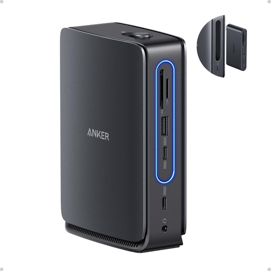 Anker Nano 13-in-1 Laptop Docking Station with 6-in-1 Hub