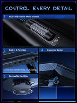 llano V12 RGB Gaming Laptop Cooling Pad with Turbo Fan