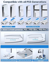 OIVO Cooling Station Stand for PlayStation 5 Console