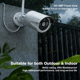 10-Inch NVR Security Camera System with LCD Monitor