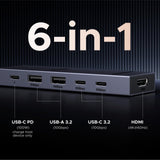 UGREEN Revodok Pro 6-in-1 USB-C Hub with 4K HDMI