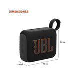 JBL Go 4 Waterproof Bluetooth Speaker with 7-Hour Battery