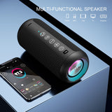 Ortizan 24W Waterproof Bluetooth Speaker with RGB Lights