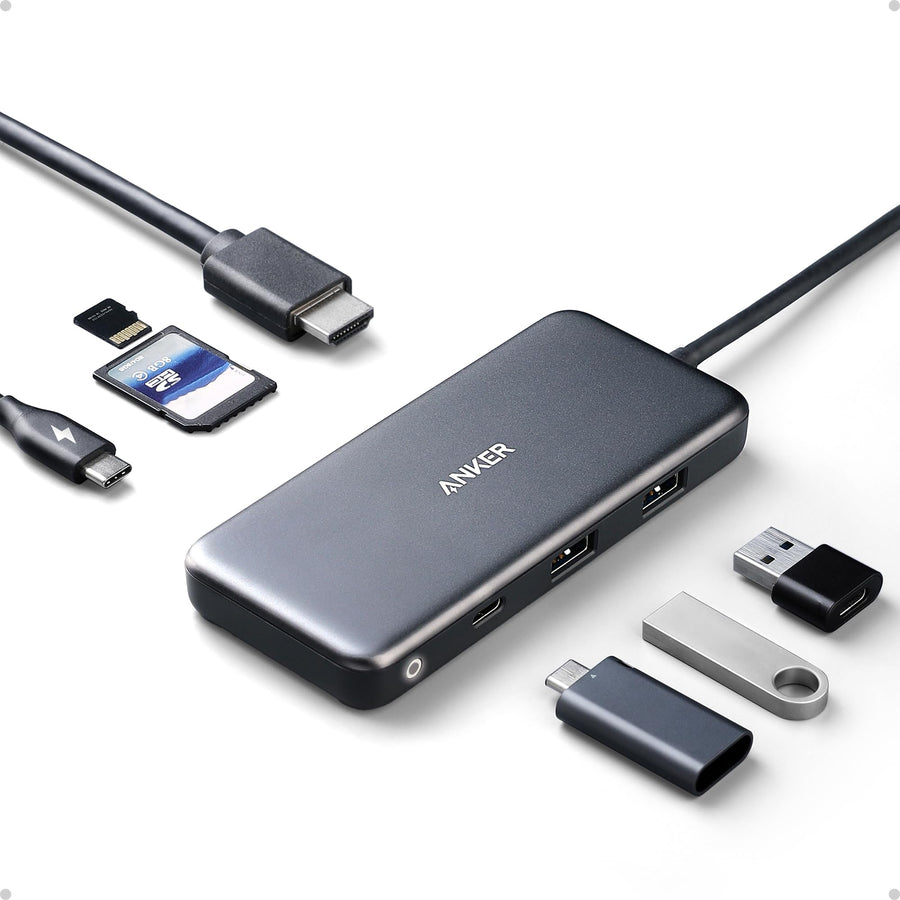 Anker USB-C Laptop Docking Station with Multiport Connectivity