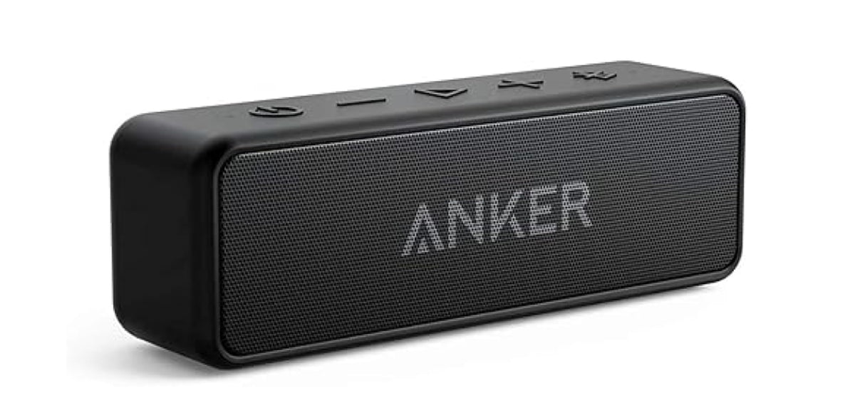 Anker Portable Bluetooth Speaker with Powerful Stereo Sound