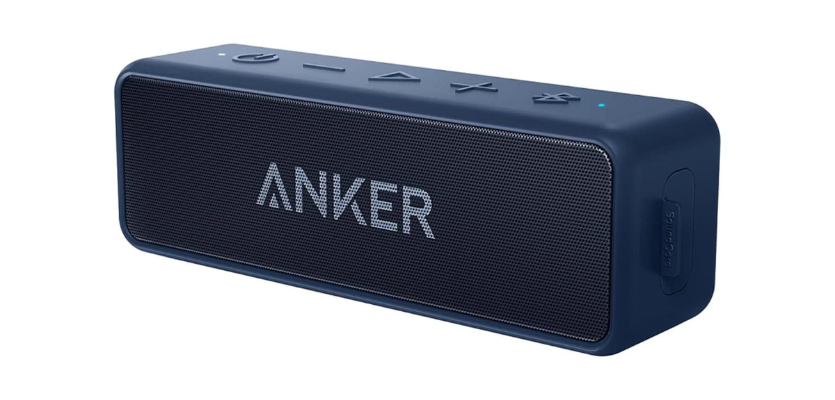 Anker Portable Bluetooth Speaker with Powerful Stereo Sound