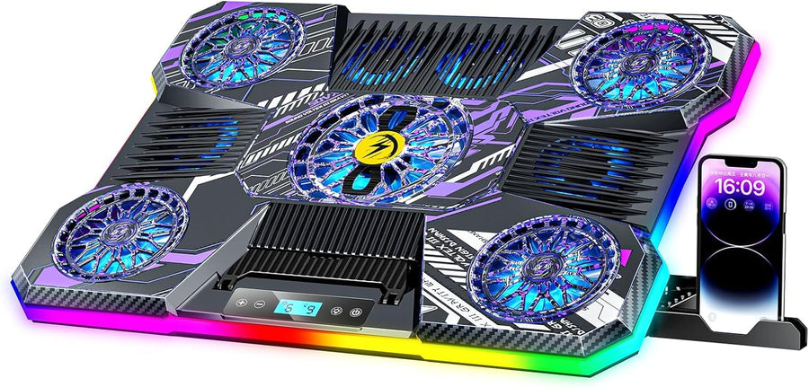 ChillCore RGB Laptop Cooling Pad with 9 Fans