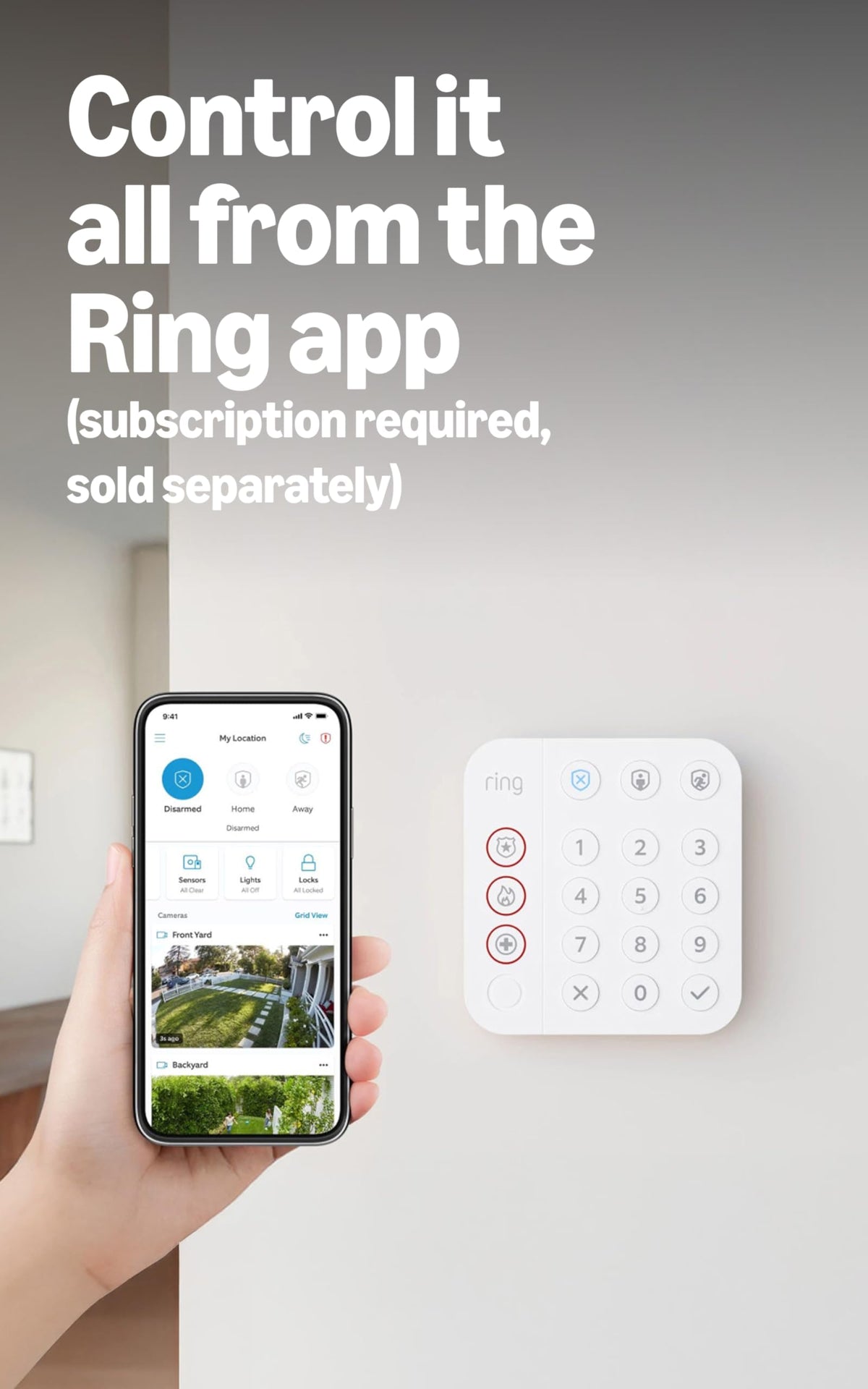 Ring Alarm 8-Piece Wireless Smart Security System