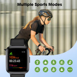 Fitness Tracker Watch with Heart Rate Monitor & Pedometer