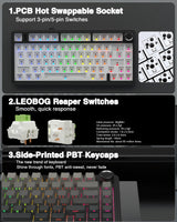 AULA Wireless Mechanical Gaming Keyboard with RGB Backlight