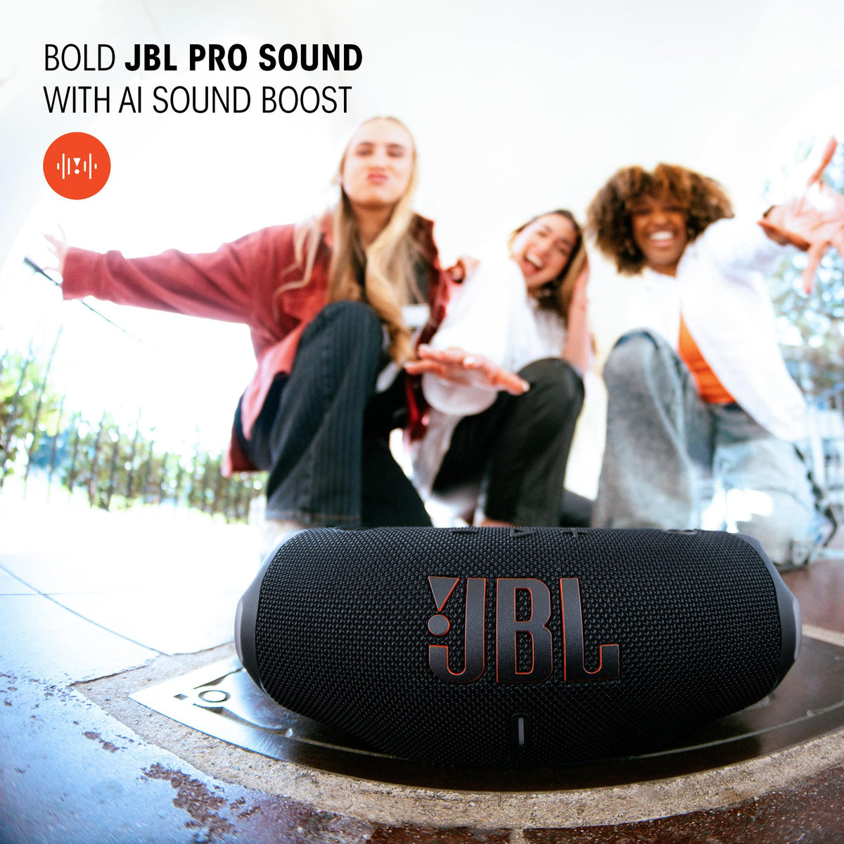 JBL Charge 6 Waterproof Bluetooth Speaker with 28-Hour Playtime