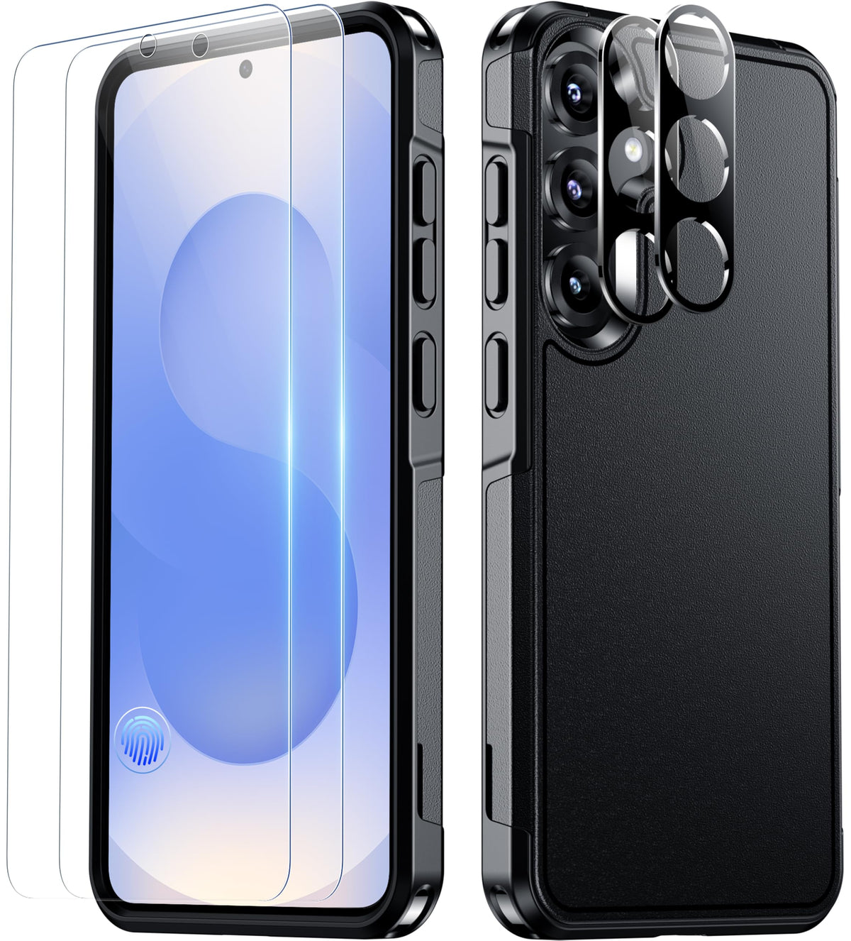 SPIDERCASE Galaxy S26 Shockproof Case with Screen Protector