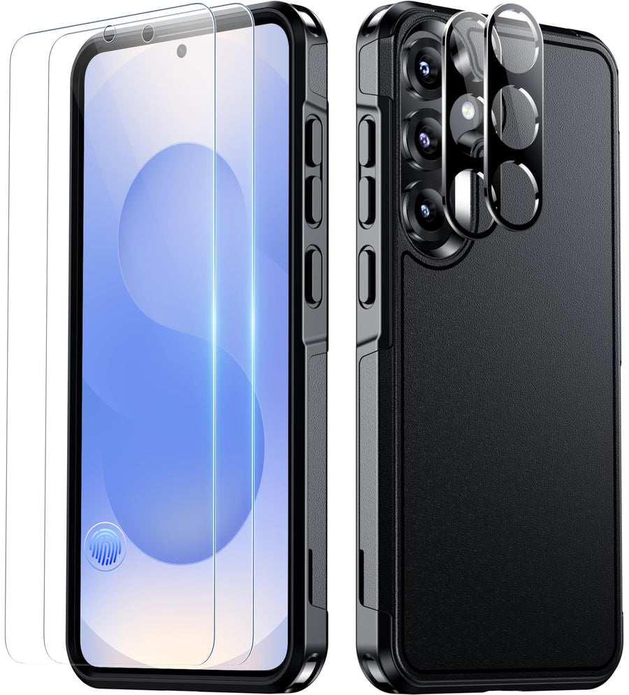 SPIDERCASE Galaxy S26 Shockproof Case with Screen Protector