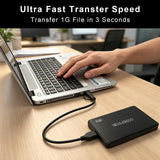 GODBPNYMU Portable External HDD Storage Drive