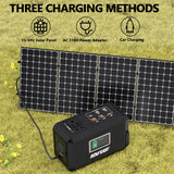 120W 88Wh Portable Power Station with AC & USB Ports
