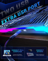 ChillCore RGB Laptop Cooling Pad with 9 Fans
