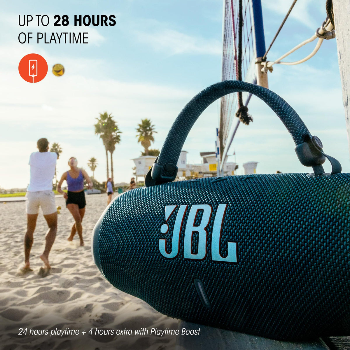 JBL Charge 6 Waterproof Bluetooth Speaker with 28-Hour Playtime