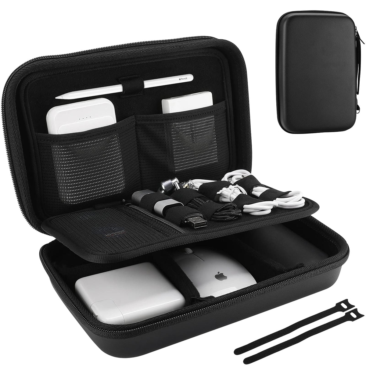 ProCase Hard Travel Electronics Organizer Case for Accessories