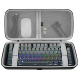 GEEKRIA 75% 84-Key Hard Shell Keyboard Travel Case